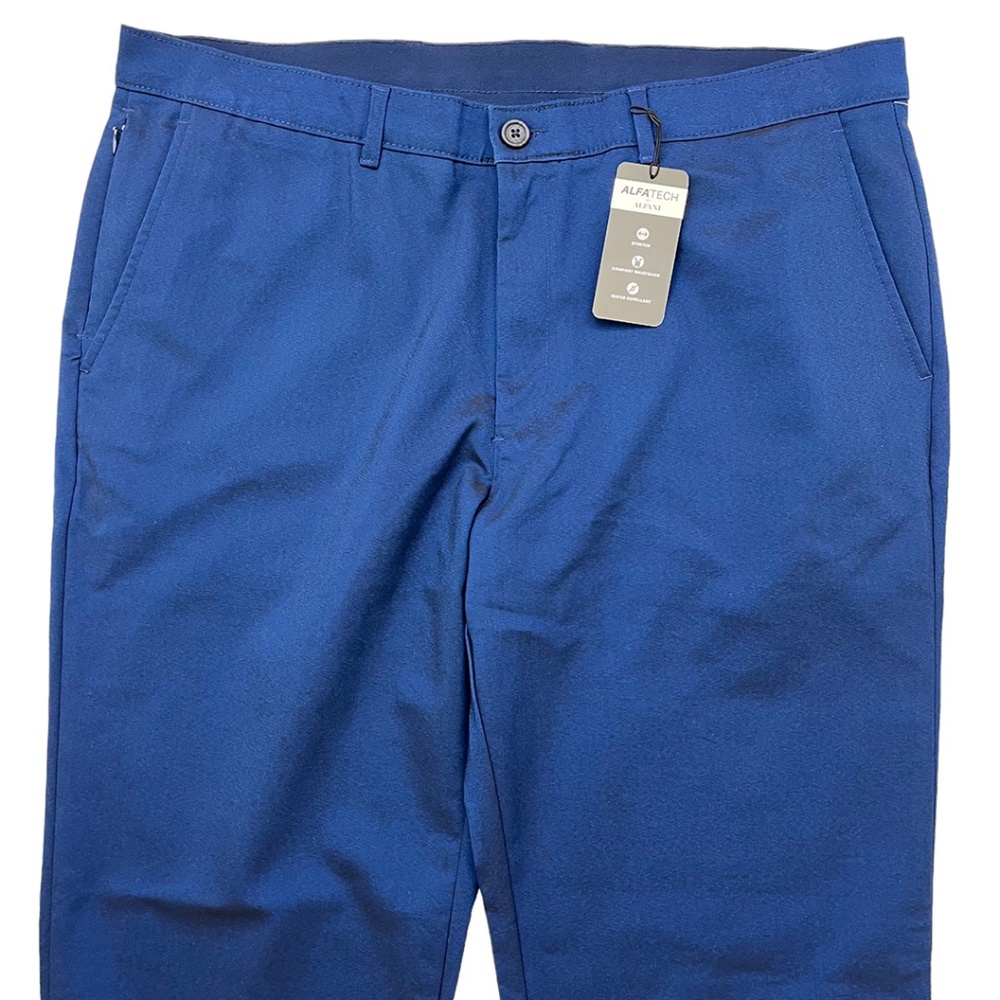 38x32 Men’s Tech Commuter Pant Stretch Blue Alfani